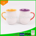 Belly Milk Ceramic Mug,High Quality Ceramic Mug With Color Inner